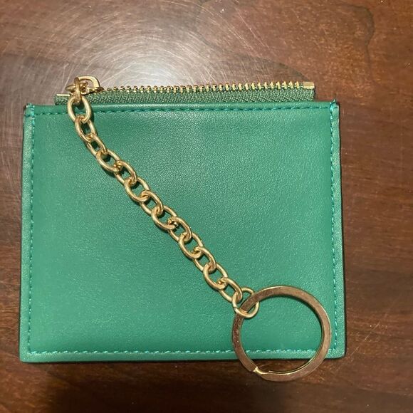 MULTICOLORED CHANGE PURSE & KEYCHAIN - Picture 2 of 3